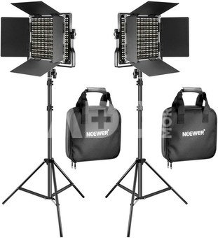 Neewer Bi-color 660 LED 2-lamp lighting kit 90095722