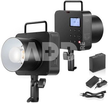 NEEWER Q4 - 400 Watt 2.4G TTL Studio Flash with Battery