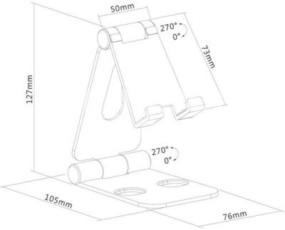 Neomounts by NewStar DS10-160SL1 Phone Desk Stand