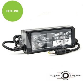 Блок питания для ноутбуков ASUS 220V, 24W: 9.5V, 2.5A