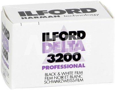 Fotojuosta Ilford Delta 3200/135/36 kadrai