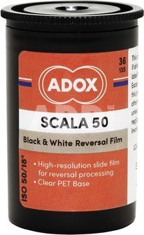 Nespalvota juostelė Adox SCALA 50