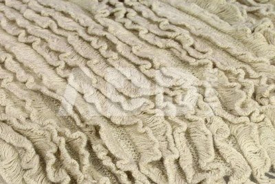 Newborn Ruffle Blanket Beige BERF