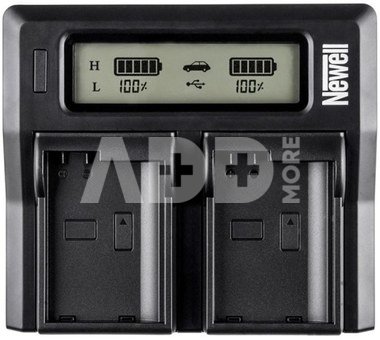Newell battery charger DC-LCD Two-channel NP-F/NP-FM
