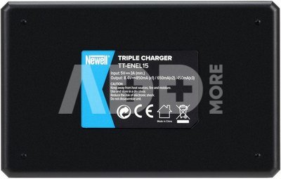 Newell battery charger TT-USB-C 3x Nikon EN-EL15