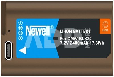 Newell battery Panasonic DMW-BLK22 USB-C