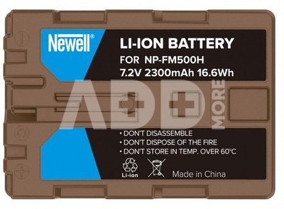 Newell replacement battery NP-FM500H USB-C for Sony