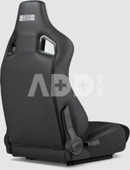 Next Level Racing | PU Leather and Suede | Reclining Seat | ERS4 Elite PU Leather & Suede Edition | Black