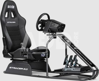 Next Level Racing | Racing Simulator Cockpit | GTRacer 2.0 | Black