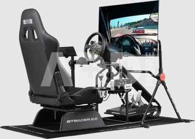 Next Level Racing | Racing Simulator Cockpit | GTRacer 2.0 | Black