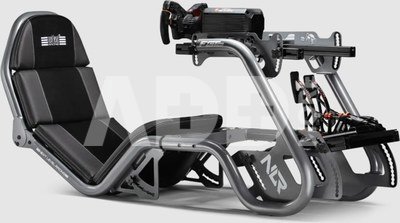 Next Level Racing | Steel | Racing Simulator Cockpit | F-GT Pro Formula and GT Grey Edition | Grey