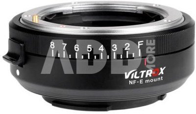 NF E MF Lens Mount Adapter 2 stop
