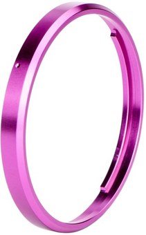 NISI RING CAPS FOR RICOH GR IIIX ROSE RED & SILVER