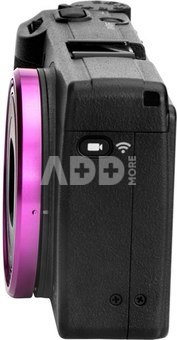 NISI RING CAPS FOR RICOH GR IIIX ROSE RED & SILVER