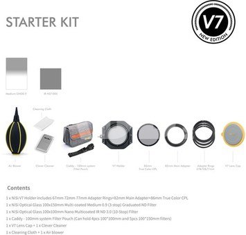 NISI STARTER KIT 100MM SYSTEM V7