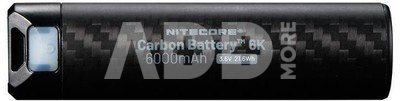 Nitecore Carbon Battery&acirc;&cent; 6K Extended Headlamp Runtime Kit