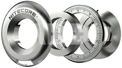 Nitecore Halo10 Titanium Curve Measure Ring