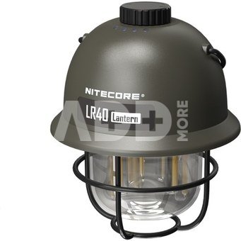 Nitecore LR40 Multifunctional USB C rechargeable camping lantern