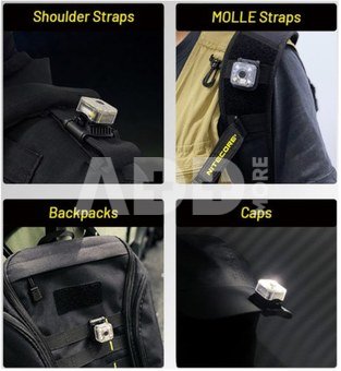 Nitecore NSC10 Shoulder Clip for NU06/NU07