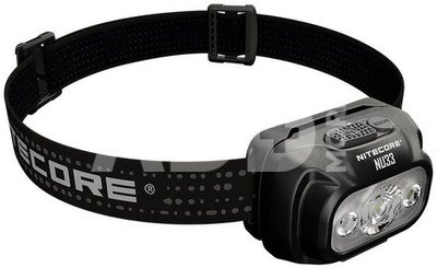 Nitecore NU33 Triple Output USB C Rechargeable Headlamp