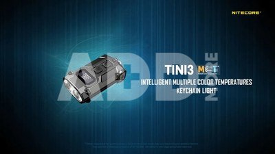 Nitecore TINI 3 Keychain Light Gray