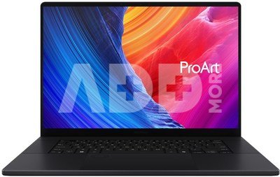 Notebook|ASUS|ProArt|H7606WP-SR231X Copilot+ PC|CPU AMD Ryzen AI 9 HX|370|2 GHz|16 "|2880 x 1800 pixels|Yes|RAM 64 GB|LPDDR5x-SDRAM|SSD 2000 GB|Discrete graphics NVIDIA GeForce RTX 5070|8 GB|On-board graphics Yes|OS installed Windows 11 Pro|Colour Black|Weight 1.85 kg|90NB15K1-M00LB0