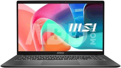 Notebook|MSI|Modern 15 F1MG-1241NL|CPU Intel Core 5|120U|15.6 "|1920 x 1080 pixels|RAM 16 GB|DDR4-SDRAM|SSD 512 GB|Discrete graphics Not available|On-board graphics Yes|Numeric keypad Yes|OS installed Windows 11 Home|Colour Silver|Weight 1.7 kg|3200 MHz|MODERN15F1MG-1241NL