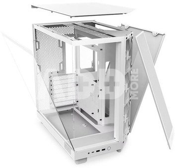 NZXT PC Case H6 Flow with window white