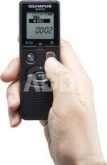 Olympus Digital Voice Recorder (OM branded) VN-541PC Segment display 1.39', WMA, Black