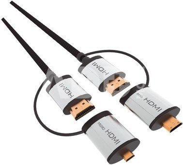 Omega cable + adapters HDMI 1.5m (43865)
