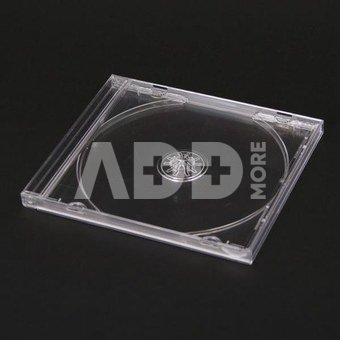 Omega CD box Jewel, transparent (40730)