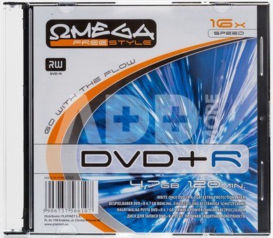 Omega Freestyle DVD+R 4,7GB 16x Slim
