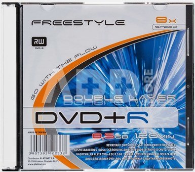 Omega Freestyle DVD+R DL Double Layer 8.5GB 8x slim