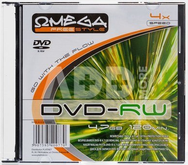 Omega Freestyle DVD-RW 4.7GB 4x slim