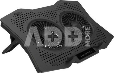 Omega laptop cooler pad 45425, black