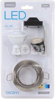 Omega LED lamp GU10 7W 2800K Kit