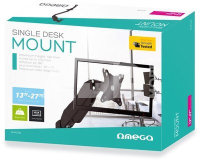Omega monitor desk mount Single OUPC12S