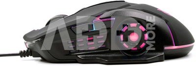 Omega mouse Varr EXA2 6D LED, black (45188)