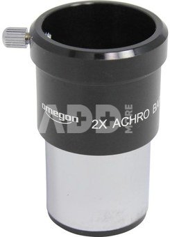 Omegon 2x Barlow lense, achromatic, 1.25"