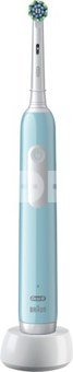 Oral-B | Electric Toothbrush | Pro Series 1 Cross Action | Rechargeable | For adults | Number of brush heads included 1 | Number of teeth brushing modes 3 | Caribbean Blue