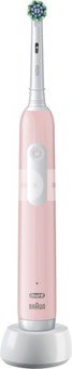 Oral-B | Electric Toothbrush | Pro Series 1 Cross Action | Rechargeable | For adults | Number of brush heads included 1 | Number of teeth brushing modes 3 | Pink