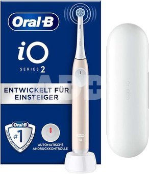 Oral-B iO Series 2 Calm Pink with travel case