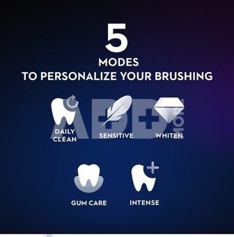 Oral-B | Toothbrush | iO Series 6 | Rechargeable | For adults | Number of brush heads included 1 | Number of teeth brushing modes 5 | Grey Opal