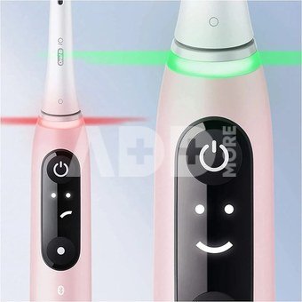 Oral-B Toothbrush + Travel Case | iO6 | Rechargeable | For adults | Number of brush heads included 1 | Number of teeth brushing modes 5 | Pink