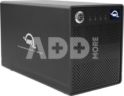 OWC THUNDERBAY 4 MINI PROGRADE 4-DRIVETB3 MAC/WIN(2XTB3 PORTS,W/SOFTRAID RAID 0/1/4/5/1+0) 8TB