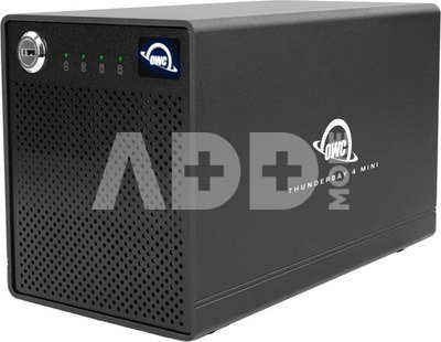OWC THUNDERBAY 4 MINI PROGRADE 4-DRIVETB3 MAC/WIN(2XTB3 PORTS,W/SOFTRAID RAID 0/1/4/5/1+0) 8TB