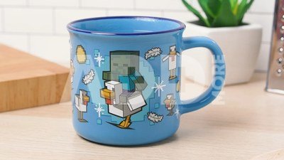 Paladone Minecraft Chicken Jockey Heat Change Mug