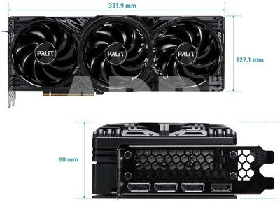 Palit Graphics card RTX 5080 GAMING PRO OC 16GB GDDR7 256bit