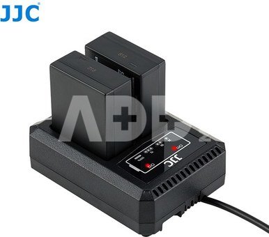 JJC Panasonic DCH BLC12 USB Dual Battery Charger (DMW BLC12, Sigma BP 51, Leica BP DC12)