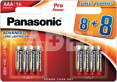 Panasonic Pro Power battery LR03PPG/16B (8+8pcs)